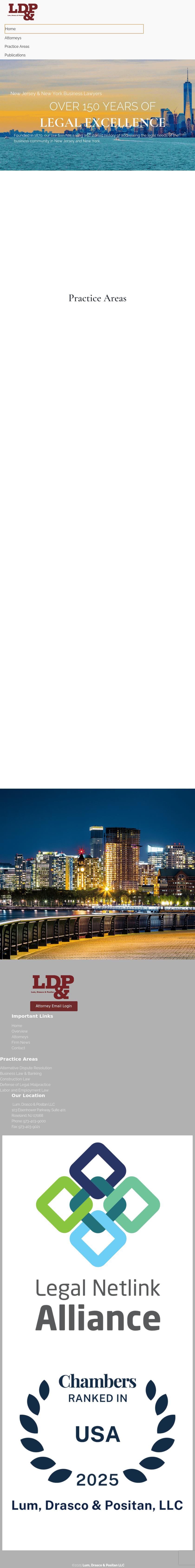 Lum, Drasco & Positan, LLC - Roseland NJ Lawyers