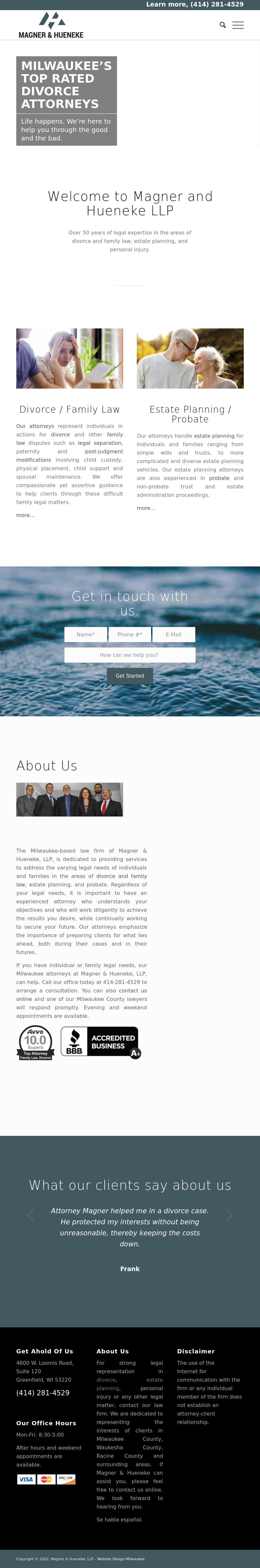 Magner, Hueneke, Smith & Borda, LLP - Milwaukee WI Lawyers