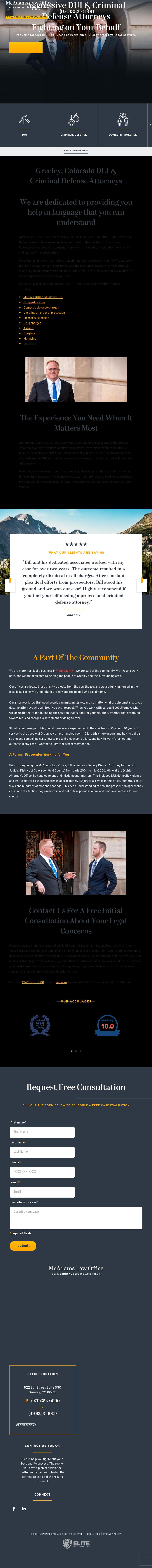 McAdams Law Office, LLC - Greeley CO Lawyers