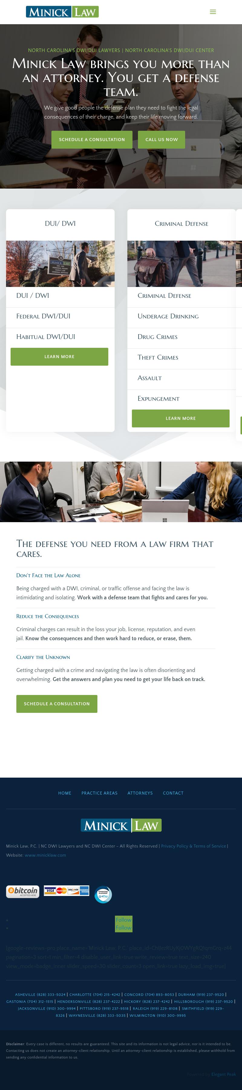 Minick Law - Asheville NC Lawyers