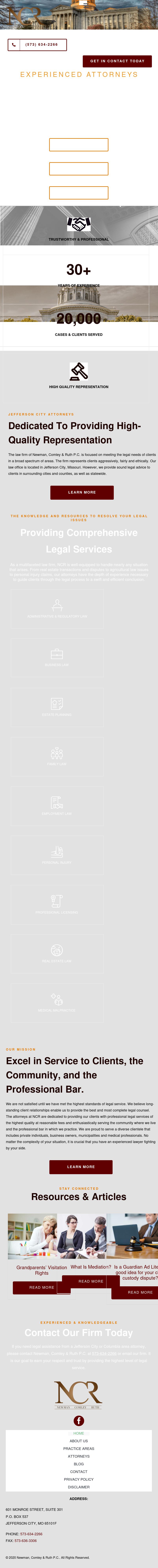 Newman, Comley & Ruth P.C. - Jefferson City MO Lawyers