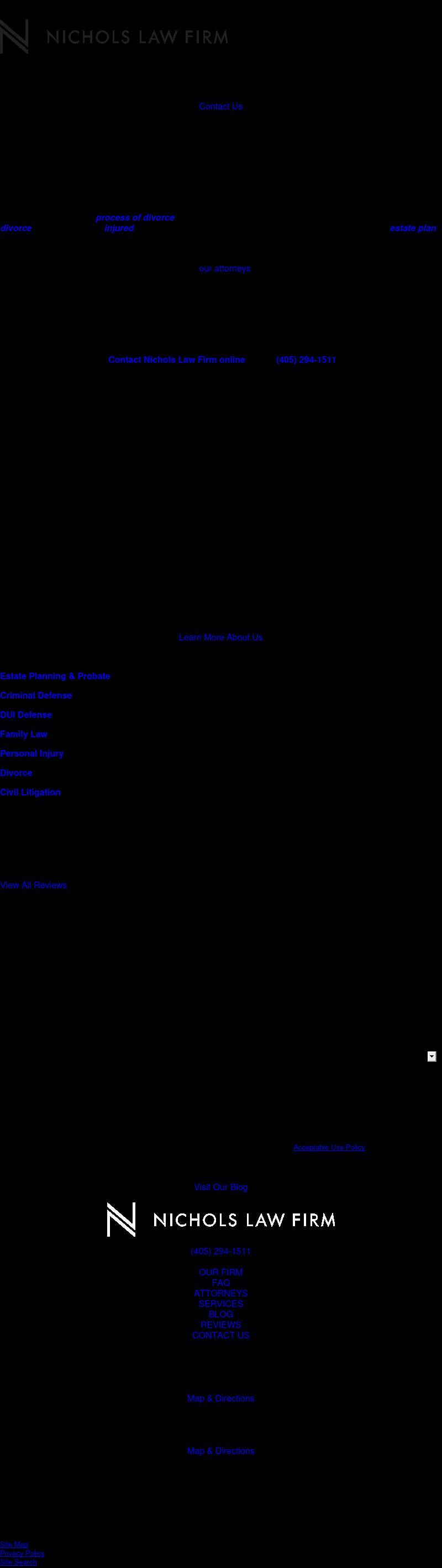 Nichols Law Firm - Norman OK Lawyers