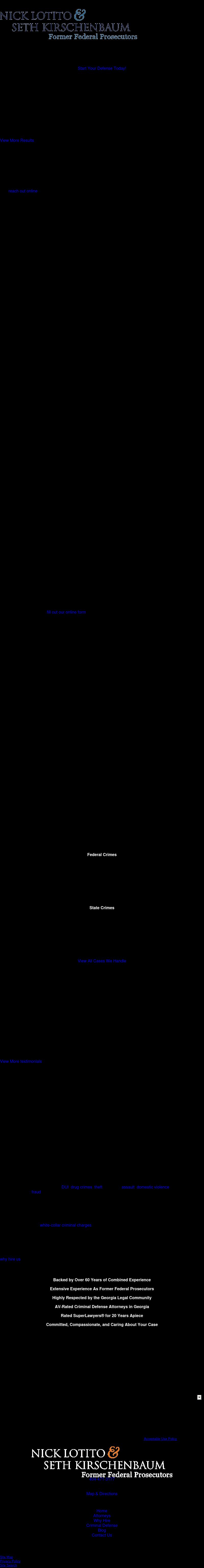 Nick Lotito & Seth Kirschenbaum - Atlanta GA Lawyers