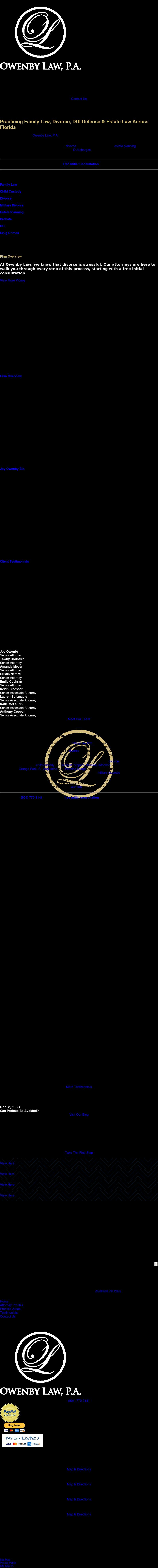 Owenby Law, LLC - Orange Park FL Lawyers