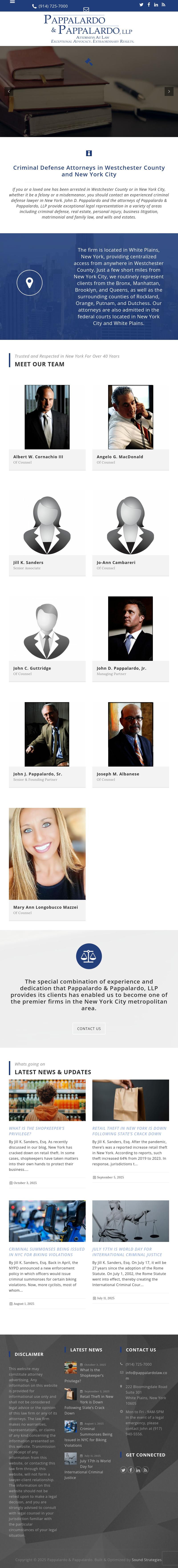 Pappalardo & Pappalardo, LLP - Scarsdale NY Lawyers