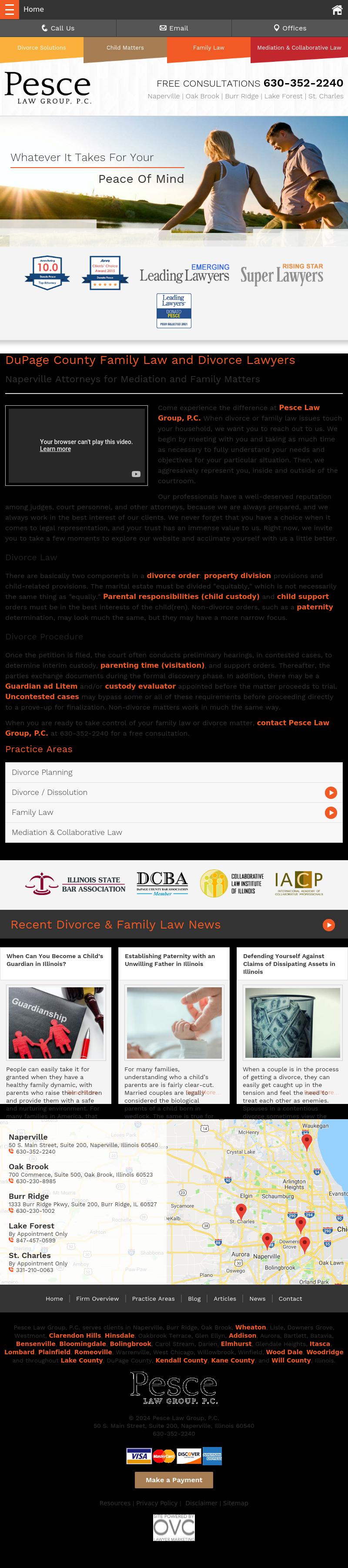 Pesce Law Group, P.C. - Oak Brook IL Lawyers