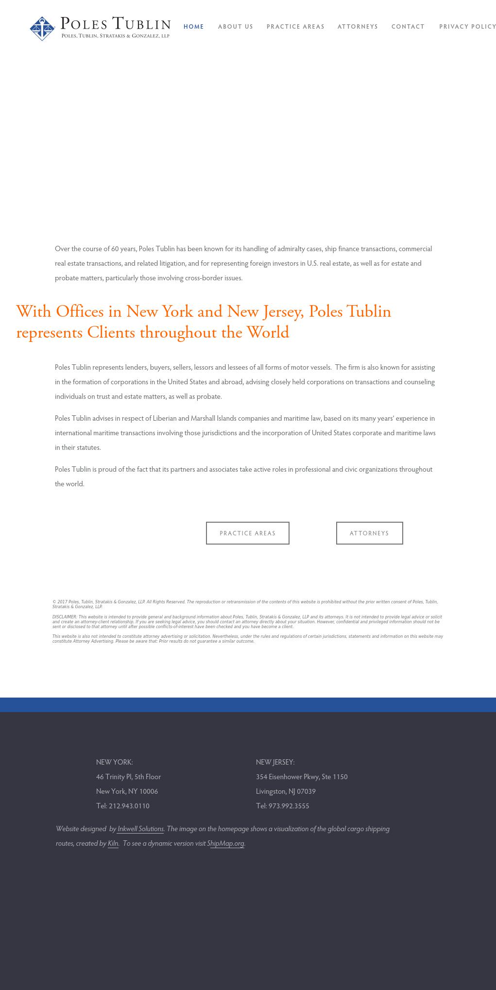 Poles, Tublin, Stratakis & Gonzalez, LLP - New York NY Lawyers