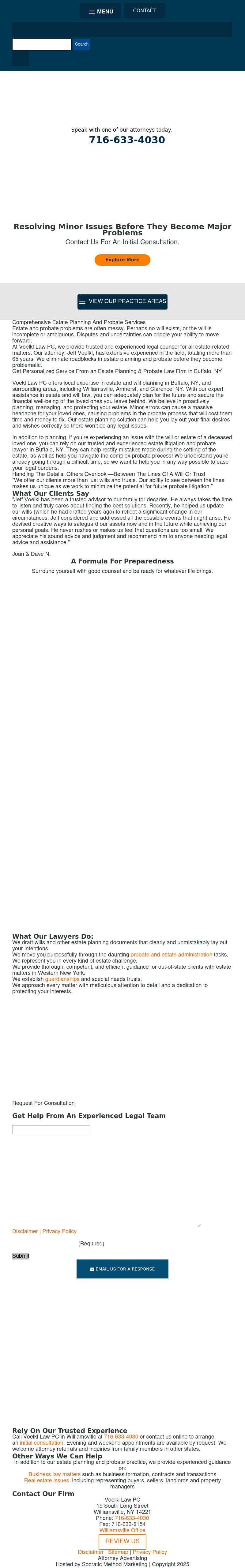 Robshaw & Voelkl, PC - Williamsville NY Lawyers