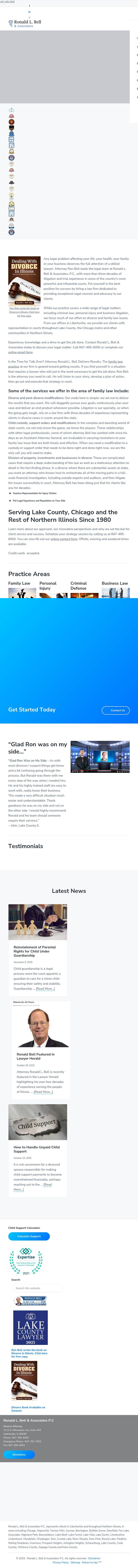 Ronald L. Bell & Associates P.C. - Libertyville IL Lawyers