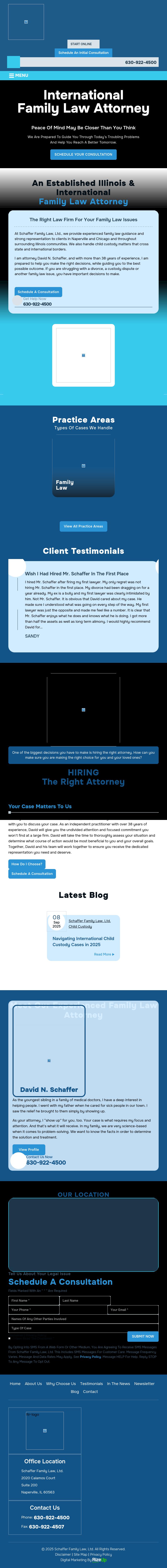 Schaffer Family Law, Ltd. - Naperville IL Lawyers