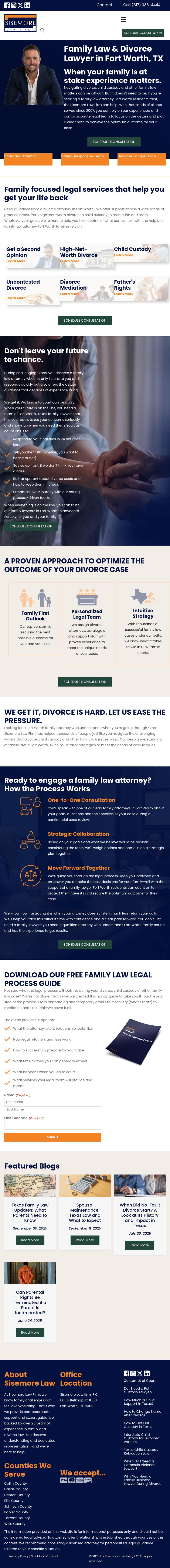 Sisemore Law Firm - Fort Worth TX Lawyers