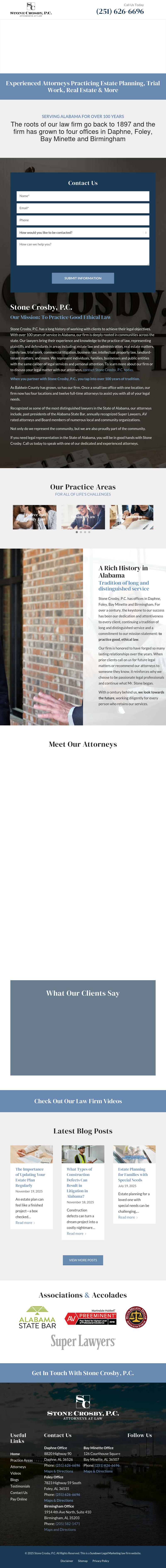 Stone, Granade & Crosby, P.C. - Foley AL Lawyers