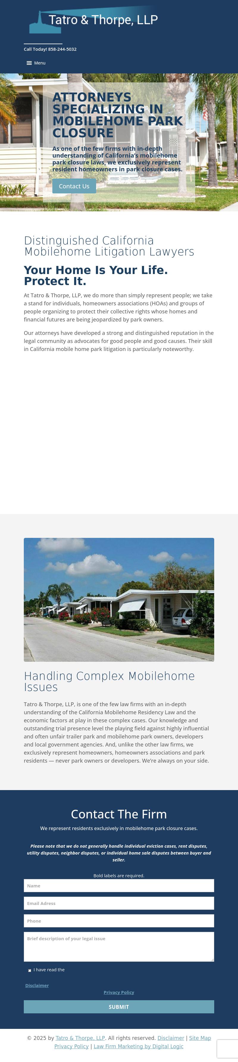 Tatro & Zamoyski, LLP - San Diego CA Lawyers