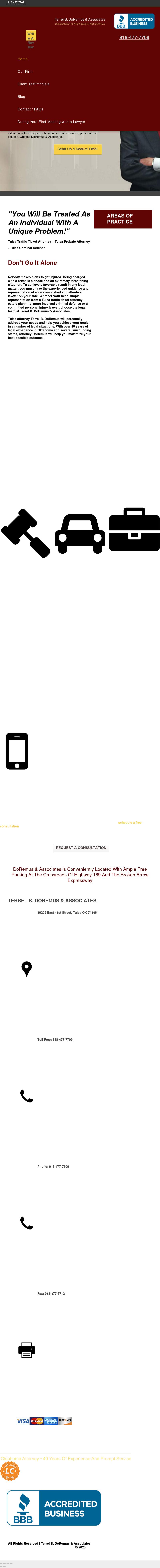 Terrel B. DoRemus & Associates - Tulsa OK Lawyers