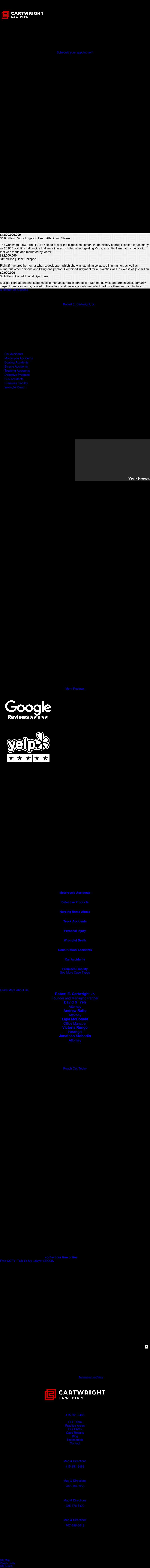 The Cartwright Law Firm Inc. - San Francisco CA Lawyers