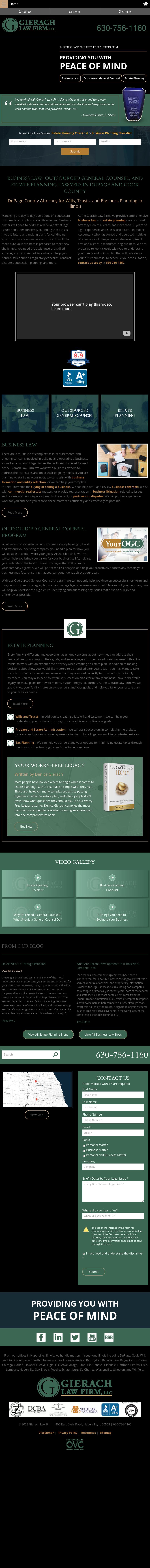 The Gierach Law Firm - Naperville IL Lawyers