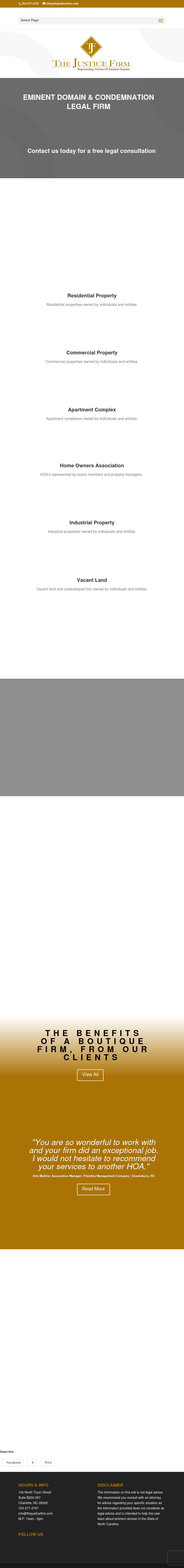 The Justice Firm - Charlotte NC Lawyers
