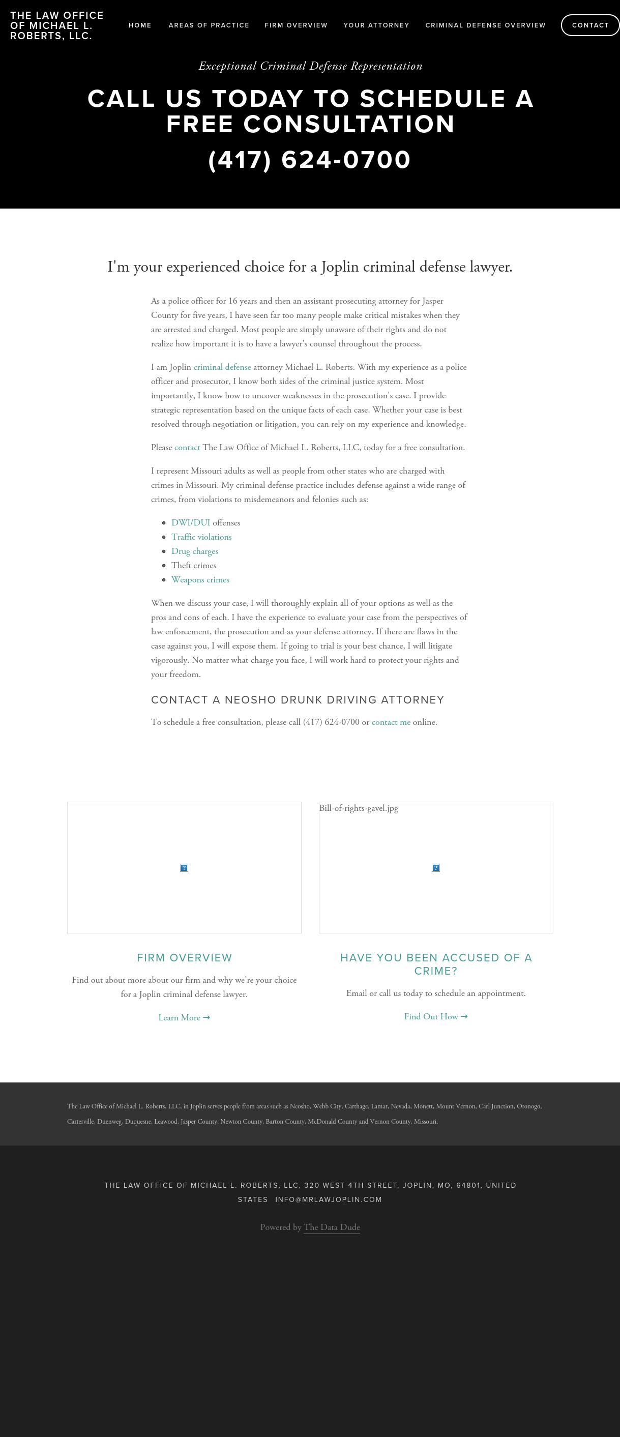 The Law Office of Michael L. Roberts, LLC - Joplin MO Lawyers