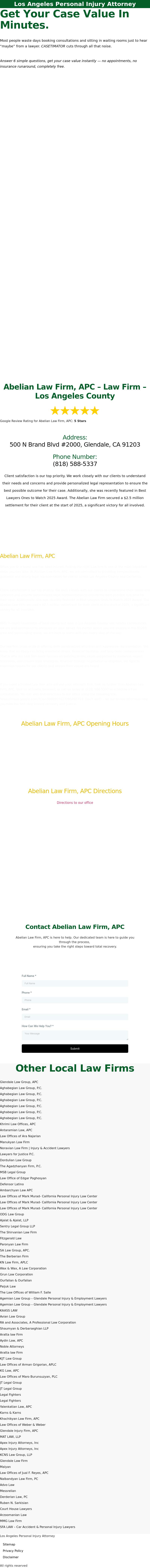 The Law Offices of Goodchild & Duffy, A Professional Law Corporation - Encino CA Lawyers