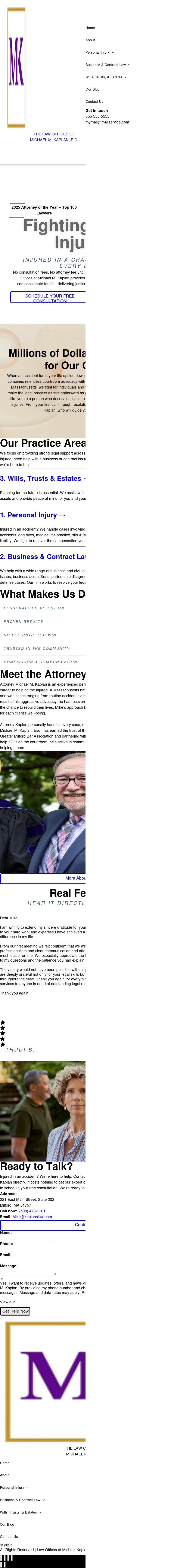 The Law Offices of Michael M. Kaplan - Framingham MA Lawyers