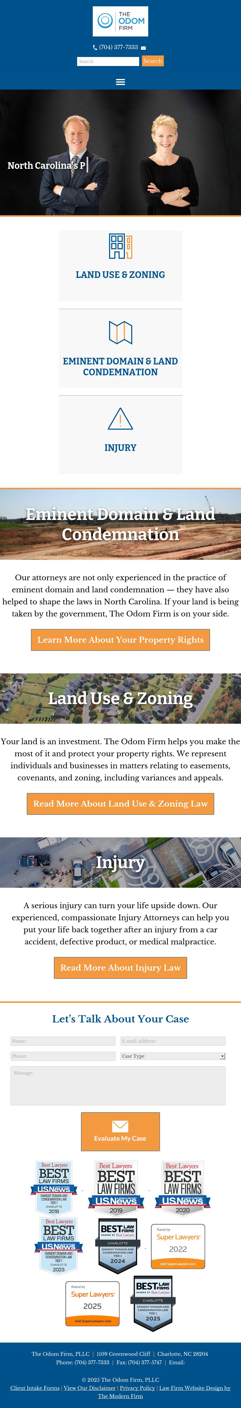 The Odom Firm, PLLC - Charlotte NC Lawyers