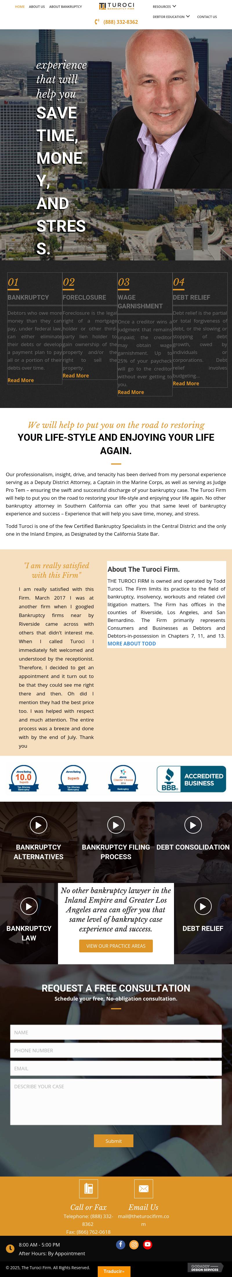 The Turoci Bankruptcy Firm - Los Angeles CA Lawyers