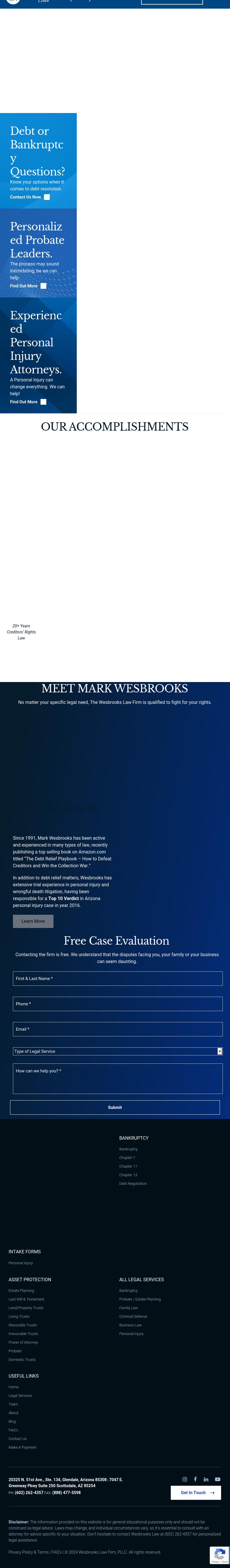 The Wesbrooks Law Firm, PLLC - Scottsdale AZ Lawyers