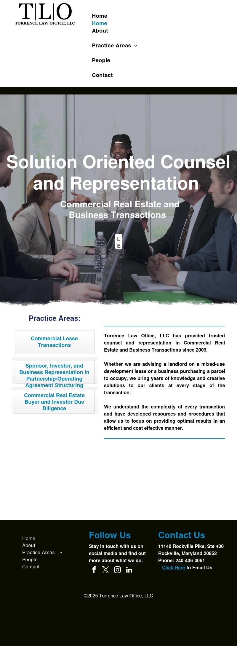 Torrence Law Office, LLC - Rockville MD Lawyers