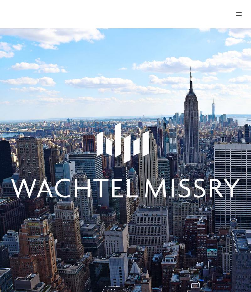 Wachtel Missry LLP - New York NY Lawyers