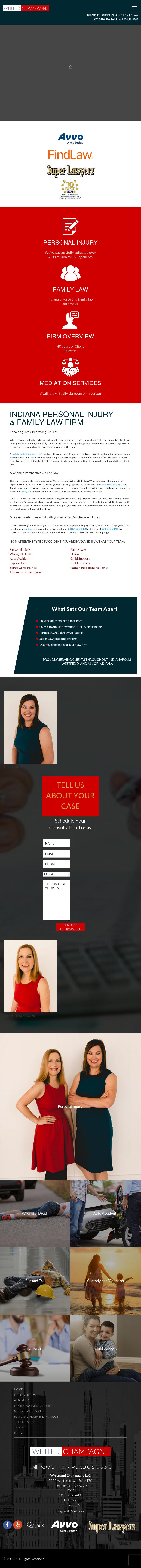 White and Champagne LLC - Indianapolis IN Lawyers