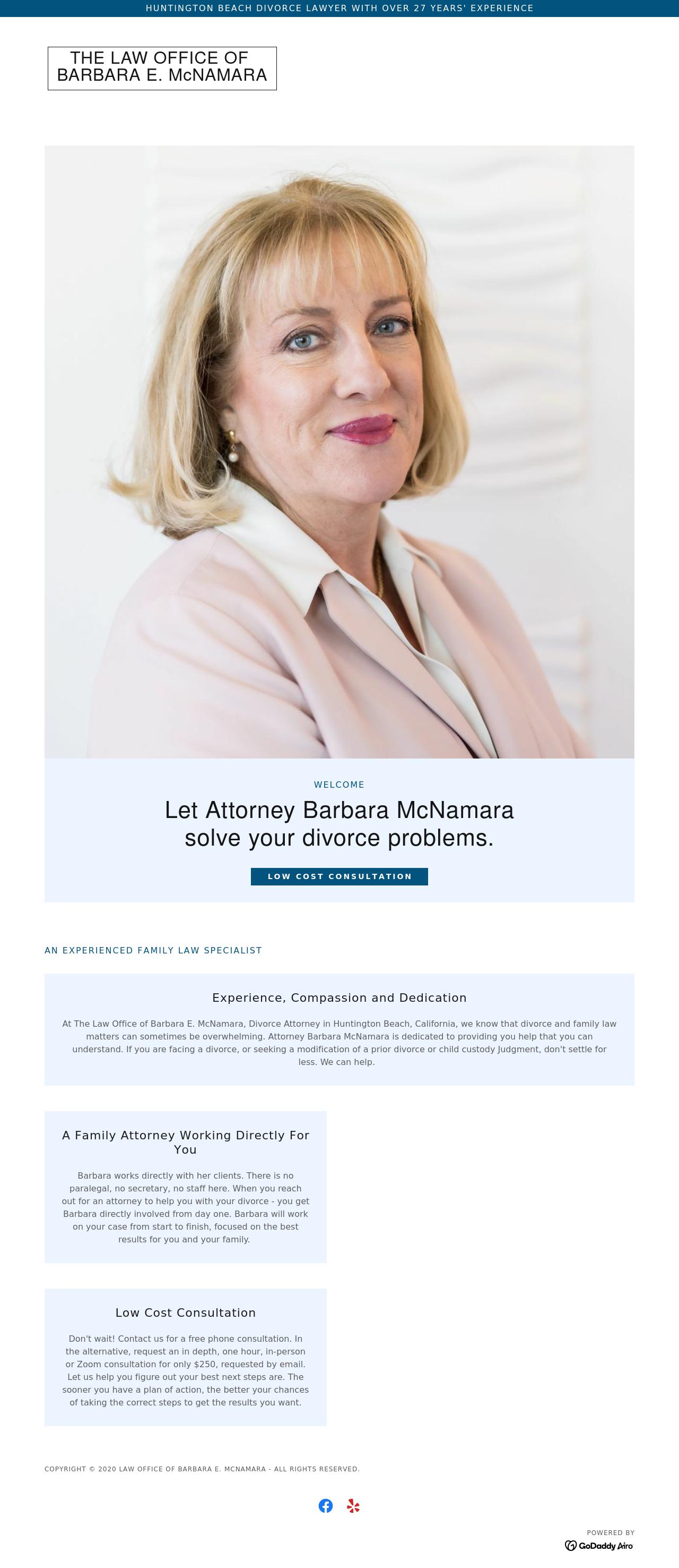 The Law Office of Barbara E. McNamara - Huntington Beach CA Lawyers