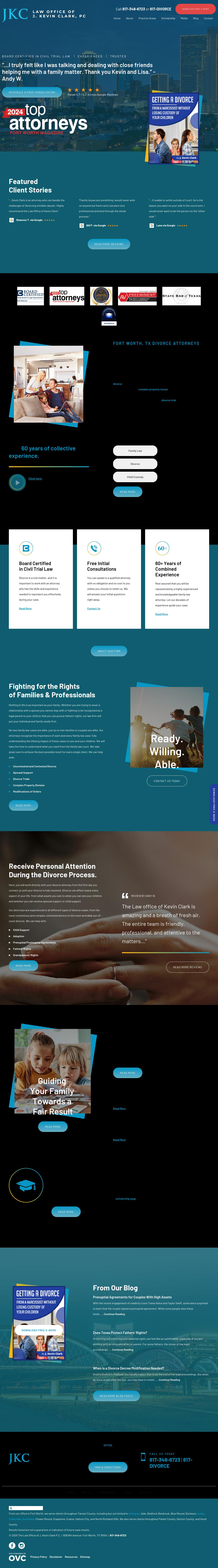 The Law Office of J. Kevin Clark P.C. - Fort Worth TX Lawyers