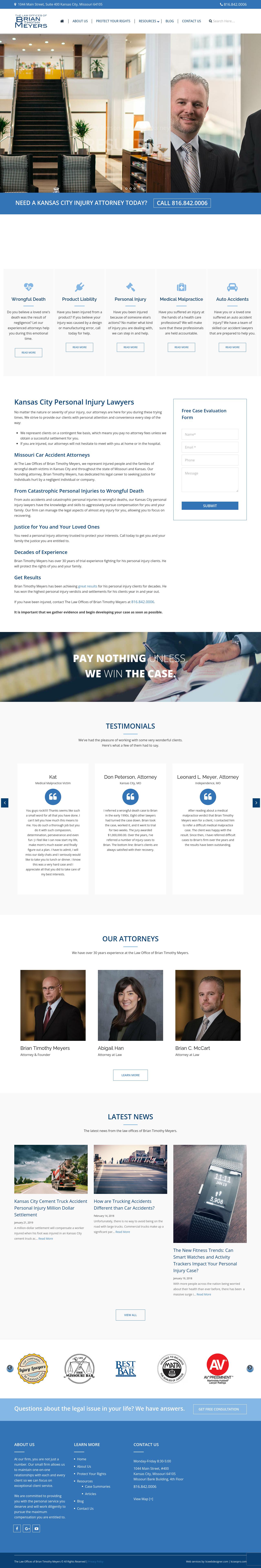 The Law Offices of Brian Timothy Meyers - Kansas City MO Lawyers