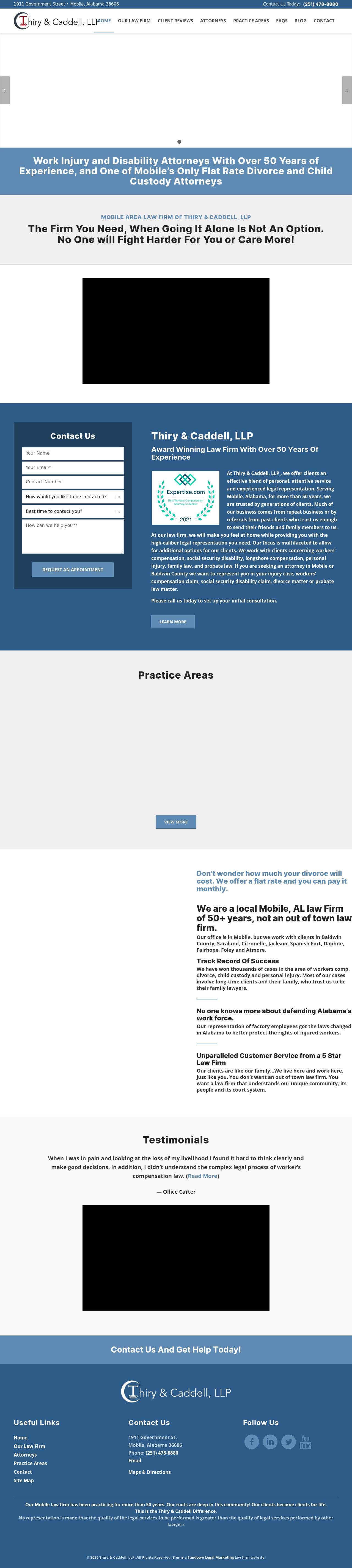 Thiry & Caddell LLP - Mobile AL Lawyers