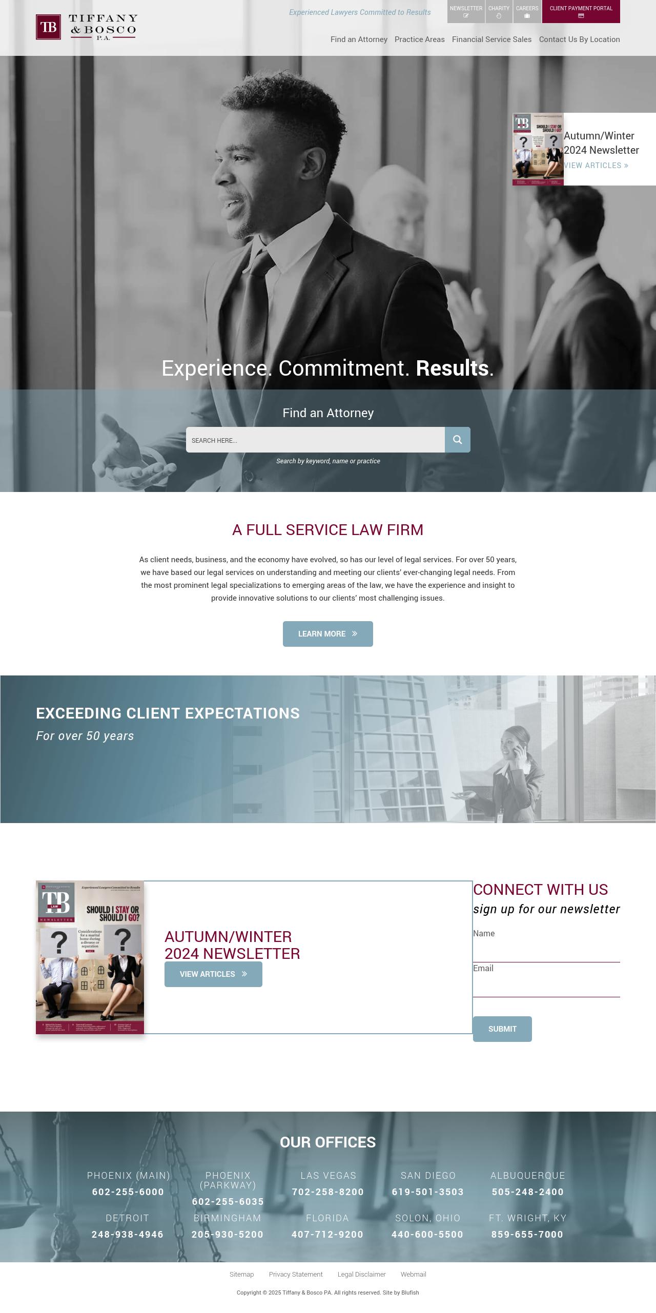 Tiffany & Bosco, P.A. - Phoenix AZ Lawyers