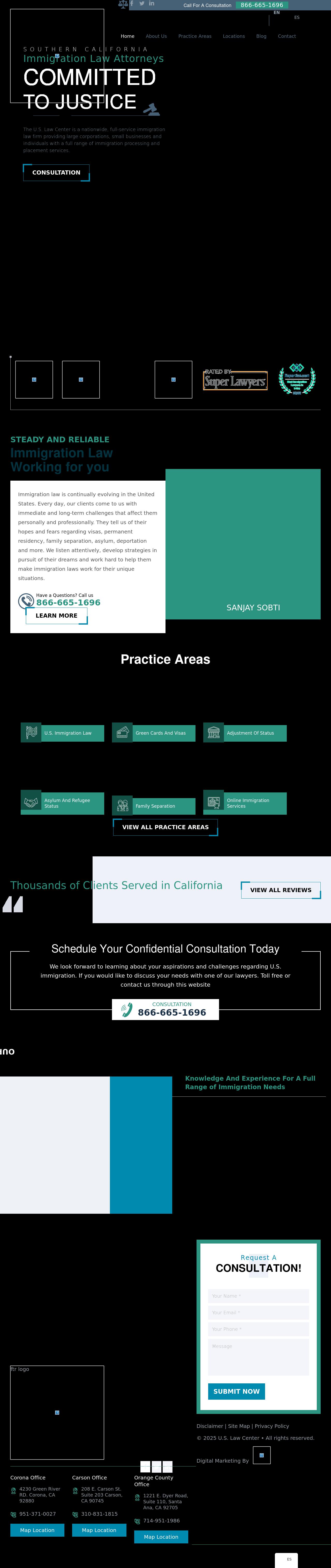 U.S. Law Center - Corona CA Lawyers