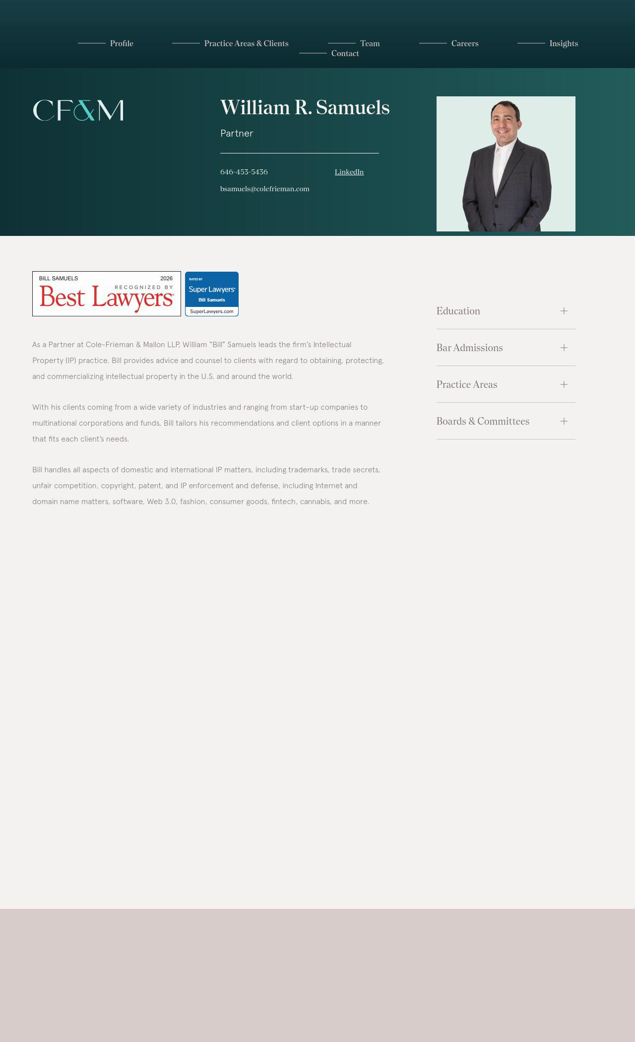 W. R. Samuels Law PLLC - Sausalito CA Lawyers