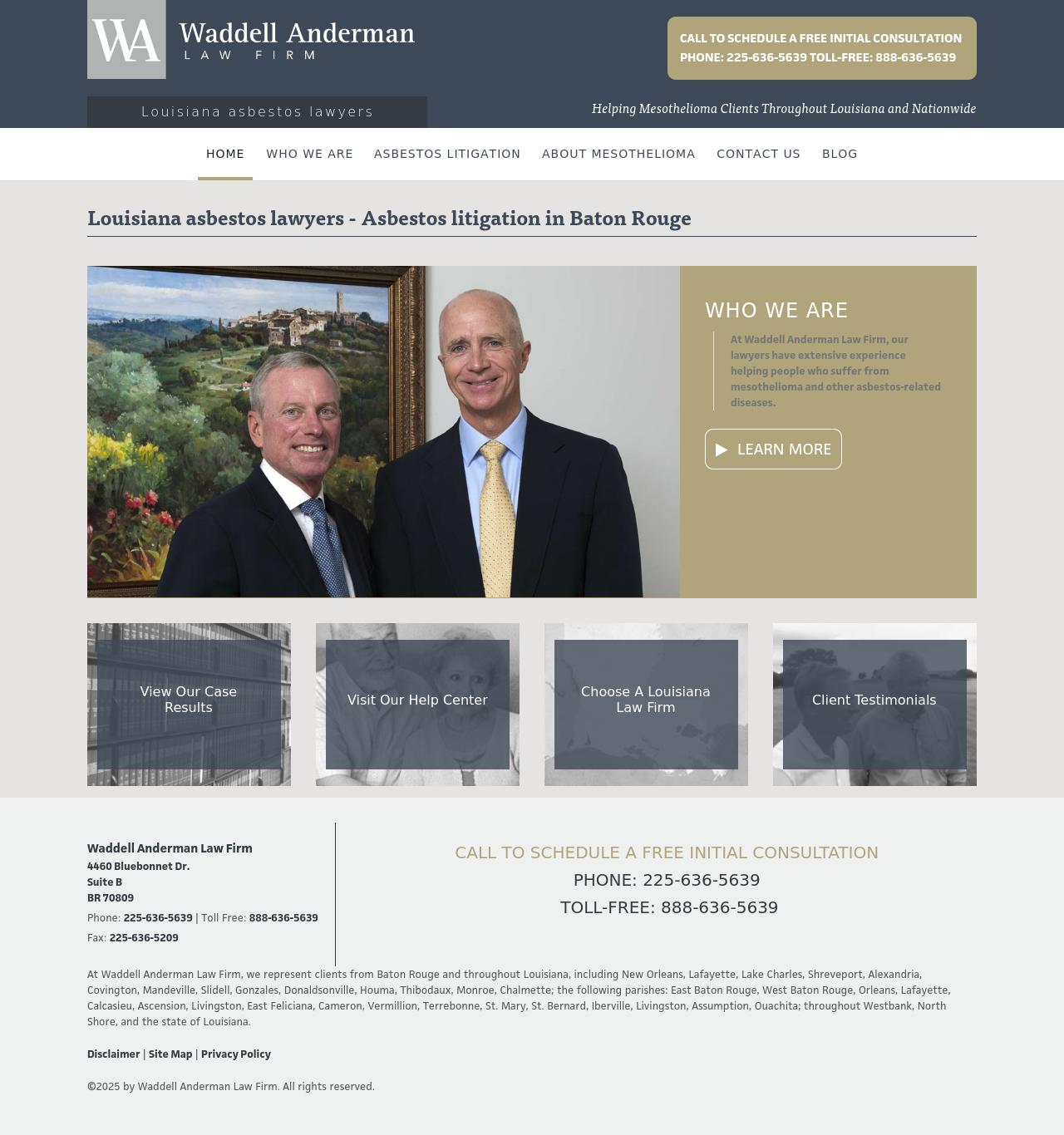Waddell Anderman Law Firm - Baton Rouge  LA Lawyers