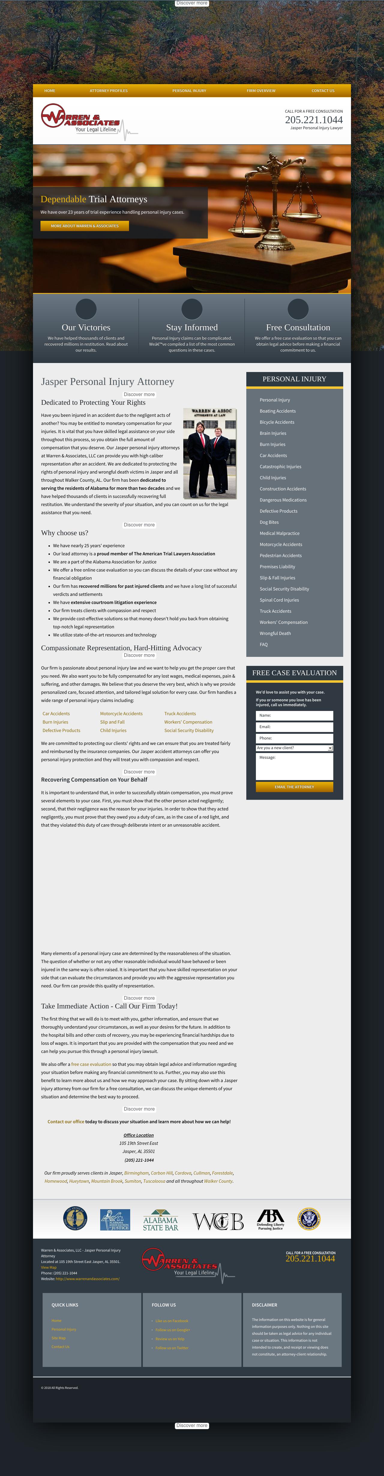 Warren & Associates, LLC - Jasper AL Lawyers