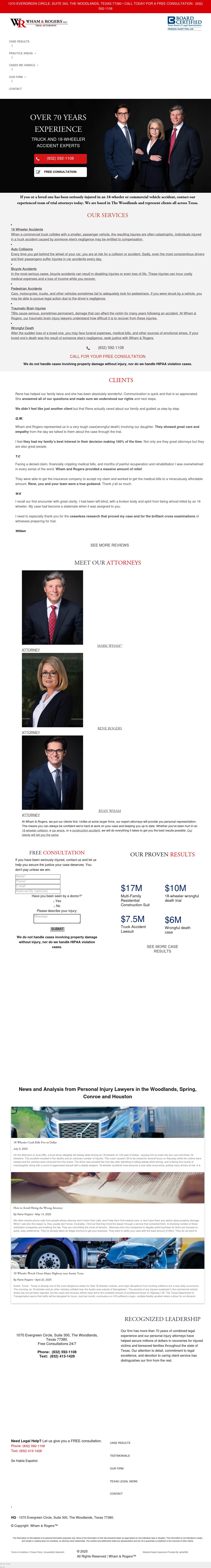 Wham & Rogers LLC - The Woodlands TX Lawyers