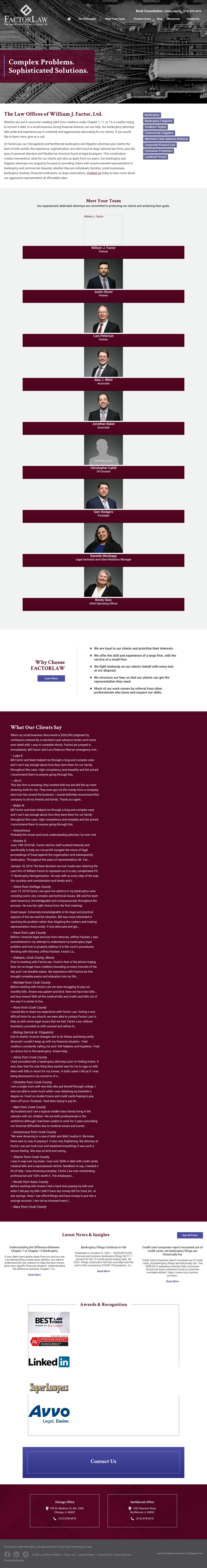 William Factor - Chicago IL Lawyers