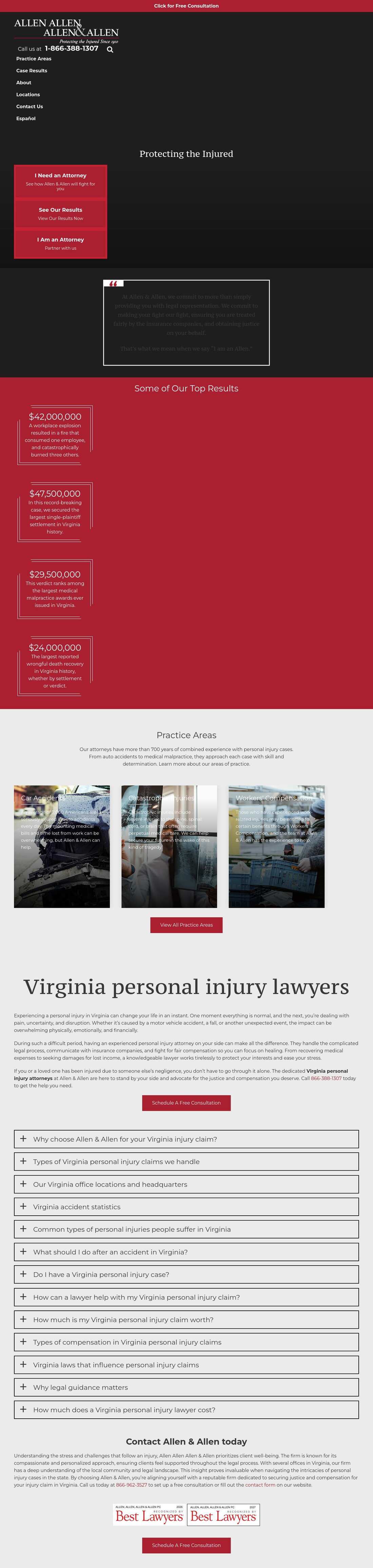 Allen, Allen, Allen & Allen, P.C. - Richmond VA Lawyers