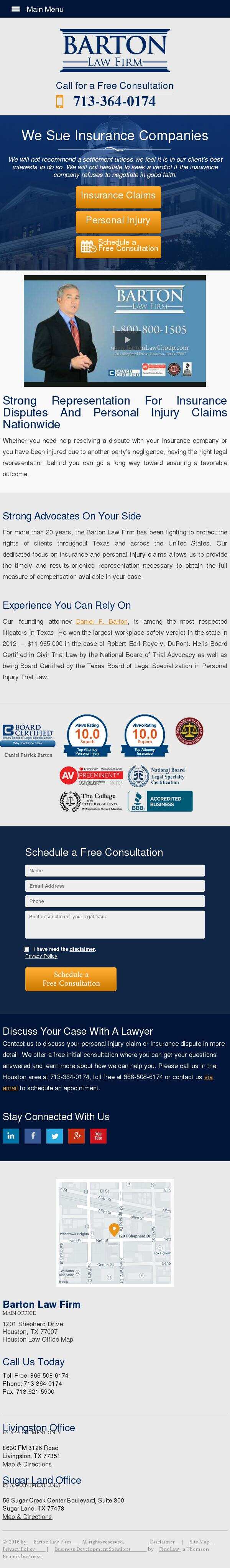Barton Law Firm - Houston TX Lawyers