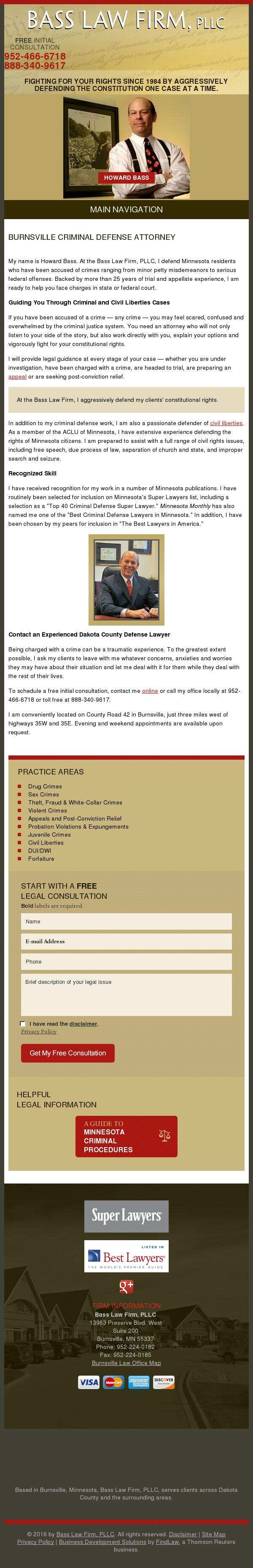 Bass Law Firm, PLLC - Burnsville MN Lawyers