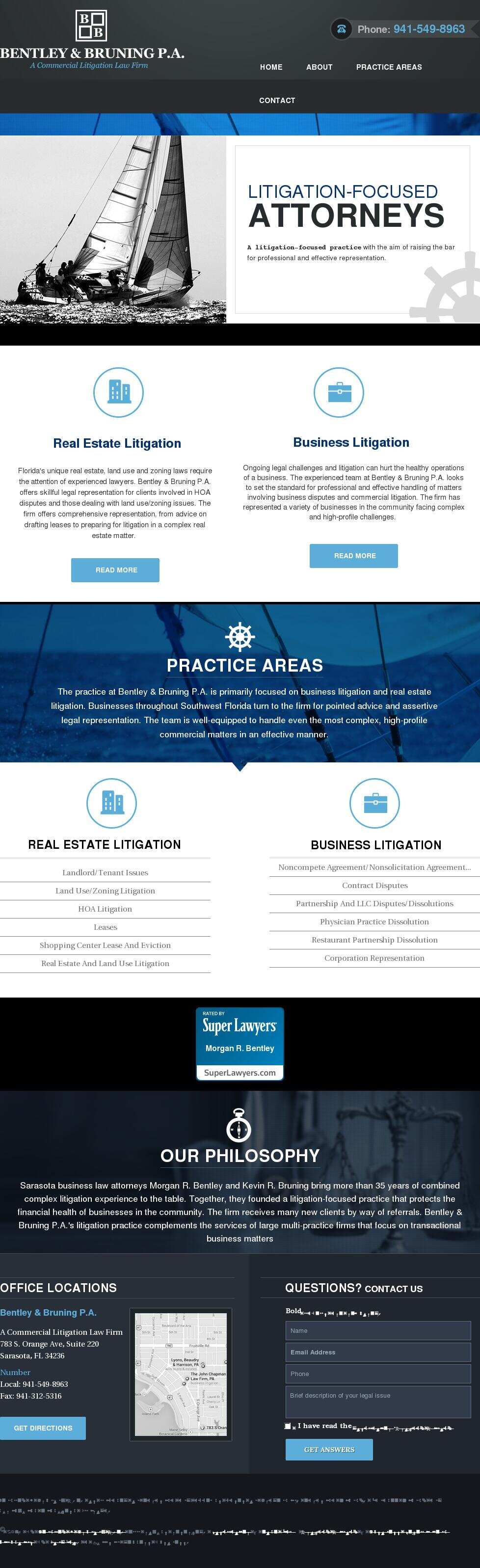 Bentley & Bruning P.A. - Sarasota FL Lawyers