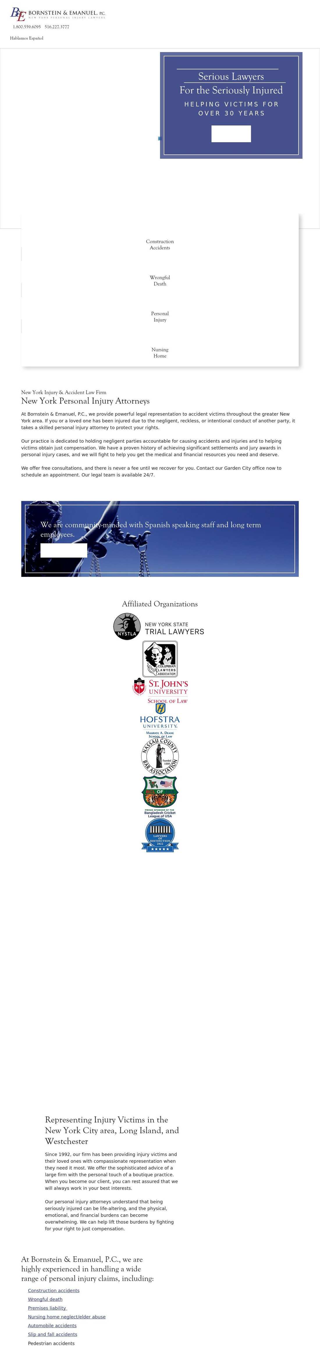 Bornstein & Emanuel, P.C. - New York NY Lawyers