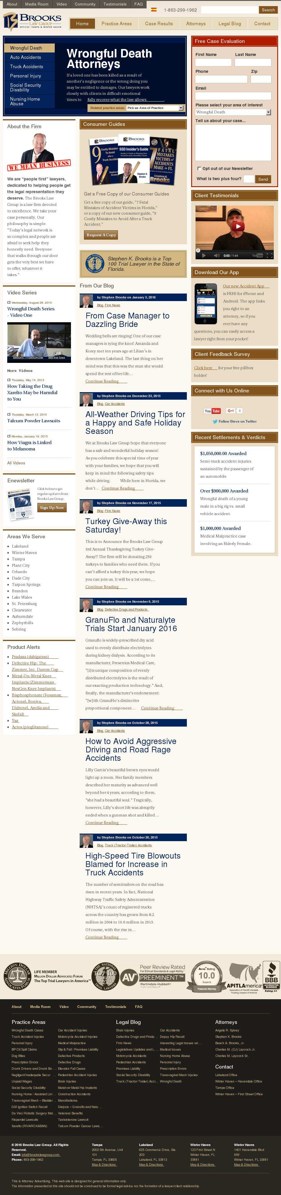 Brooks Law Group, PA - Lakeland FL Lawyers