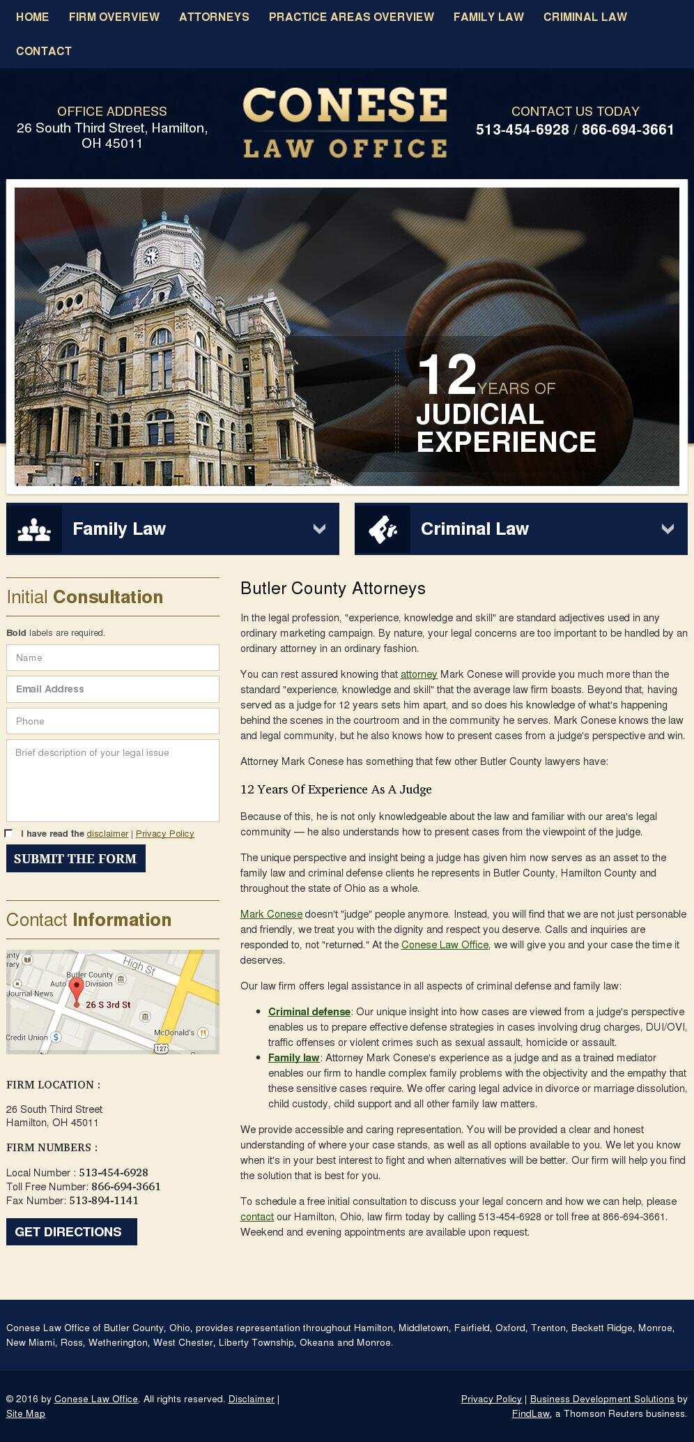 Conese Law Office - Hamilton OH Lawyers