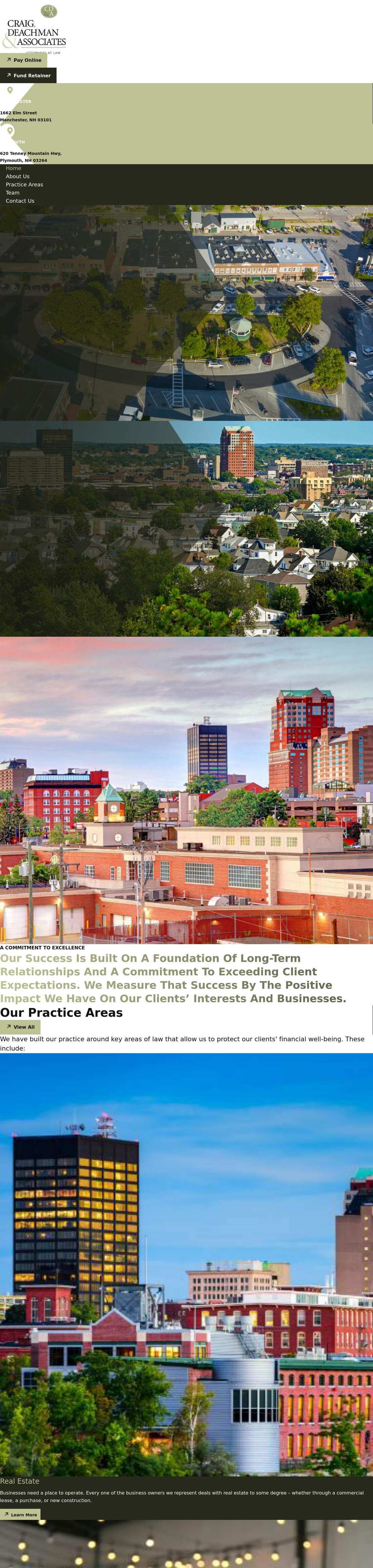 Craig, Deachman & Amann, PLLC - Manchester NH Lawyers