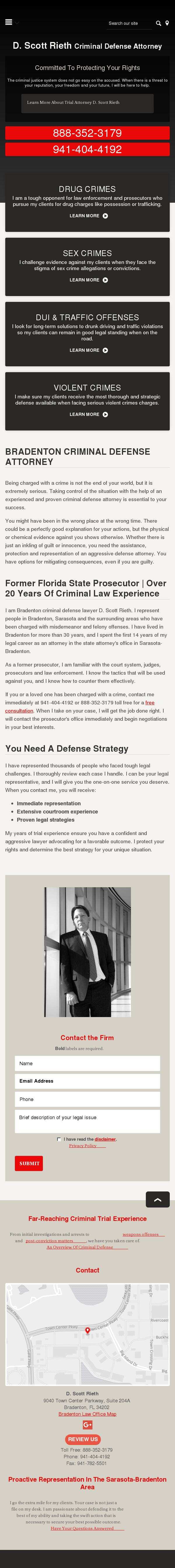 D. Scott Rieth - Bradenton FL Lawyers